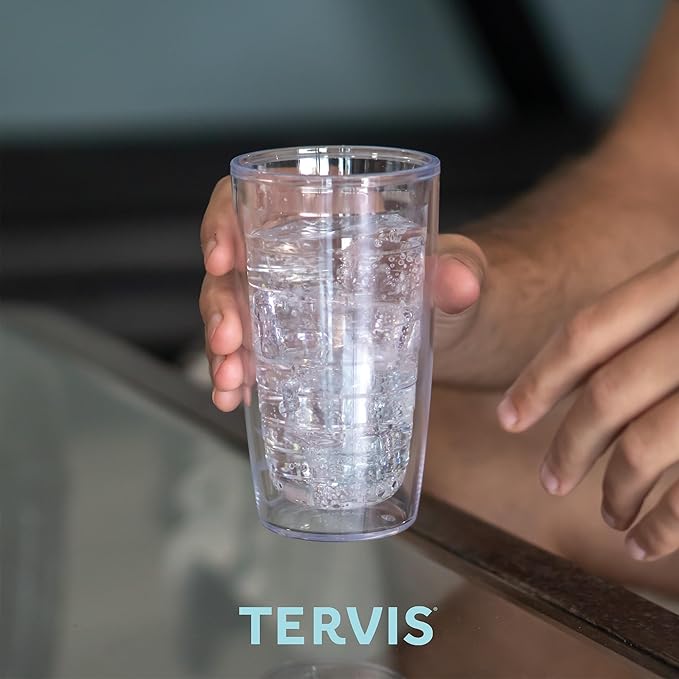 Tervis Clear & Colorful Tabletop Made in USA Double Walled Insulated Tumbler - Image 5