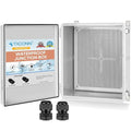 TICONN Outdoor Electrical Box Waterproof, Junction Box IP67 ABS Plastic by TICONN
