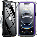 SPIDERCASE for iPhone 16e Case/iPhone 17e Case Waterproof, Built-in Screen & by SPIDERCASE