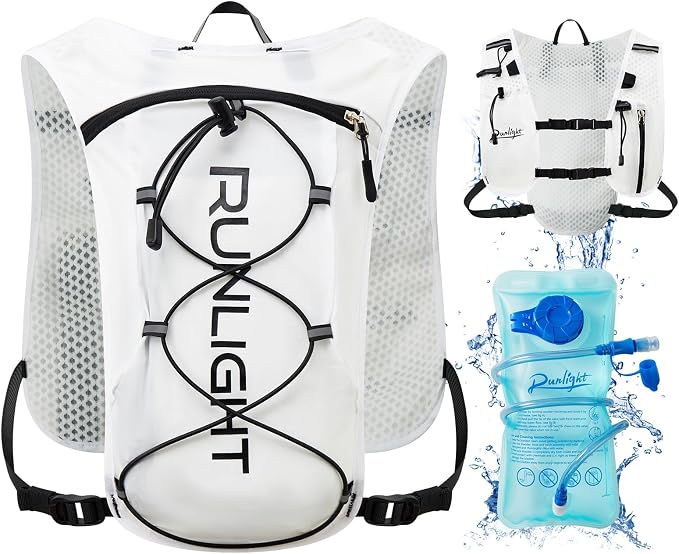 Runlight Running Vest for Women Men Lightweight Hydration Backpack Pack by OutdoorSports