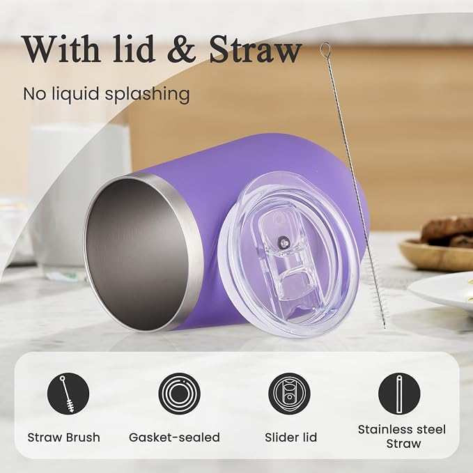 MEWAY Stainless Steel Wine Tumbler - Image 3