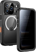 Lanhiem Magnetic for iPhone 17 Pro Case, Built-in Privacy Screen Protector by LanhiemHome