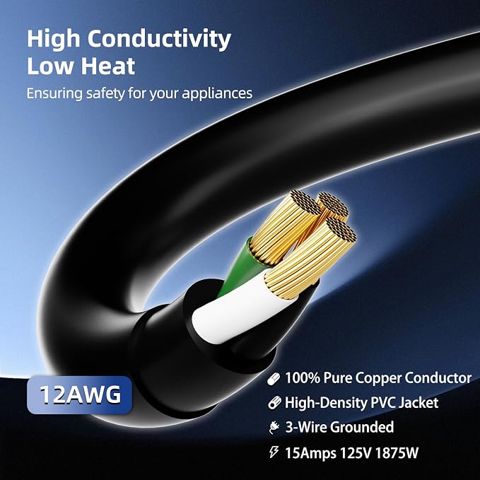25 FT Outdoor Extension Cord - Image 4