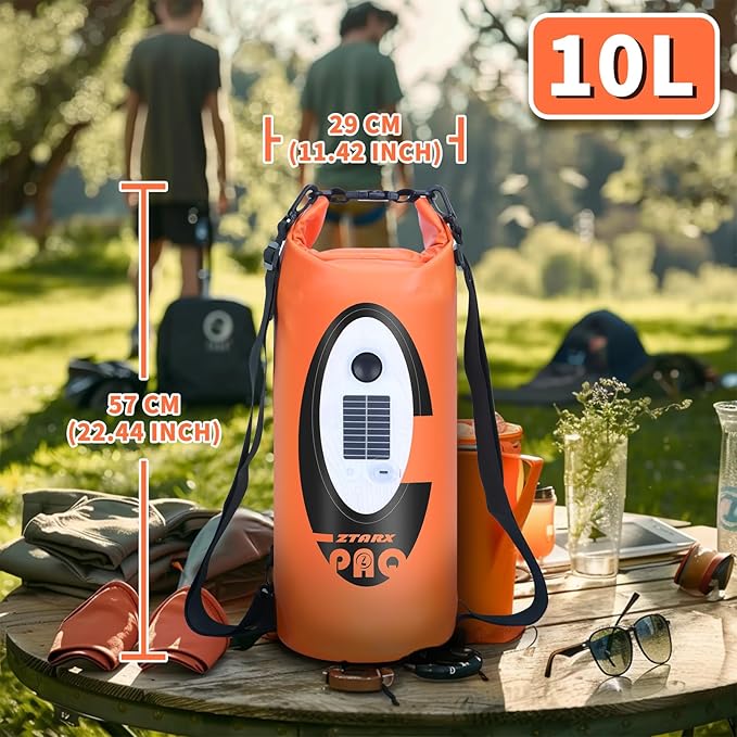 FELICON Solar/Battery Powered Multi-Functional Backpack - Image 6