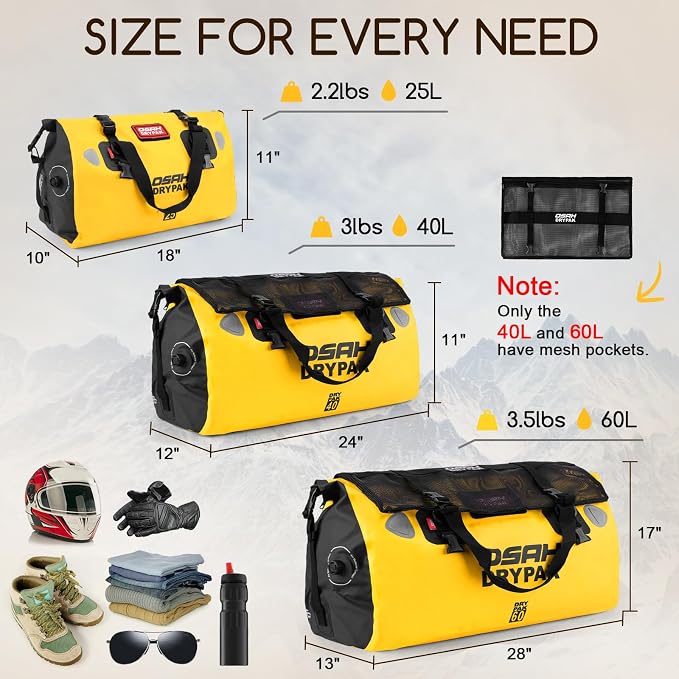 OSAH DRYPAK Waterproof Duffel Bag - Image 2