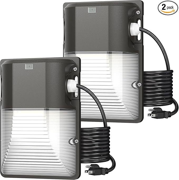 CINOTON 30W Plug in LED Wall Pack Light by CINOTON