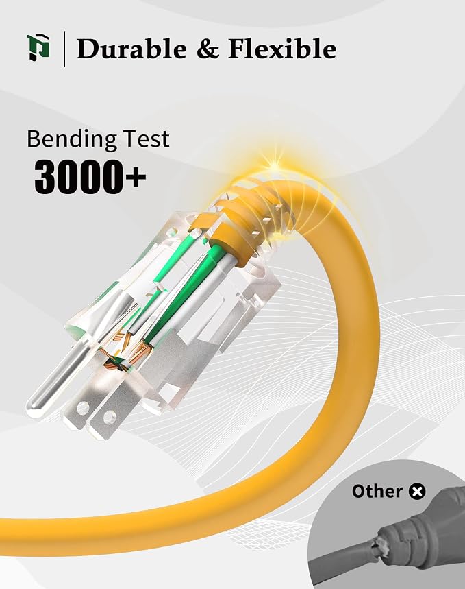 25Ft 12 Gauge Outdoor Extension Cord - Image 4