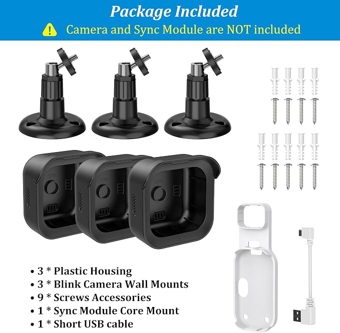 PlusAcc Wall Mount for Blink Outdoor 4 & Outdoor 2K+, Weatherproof Protective - Image 8