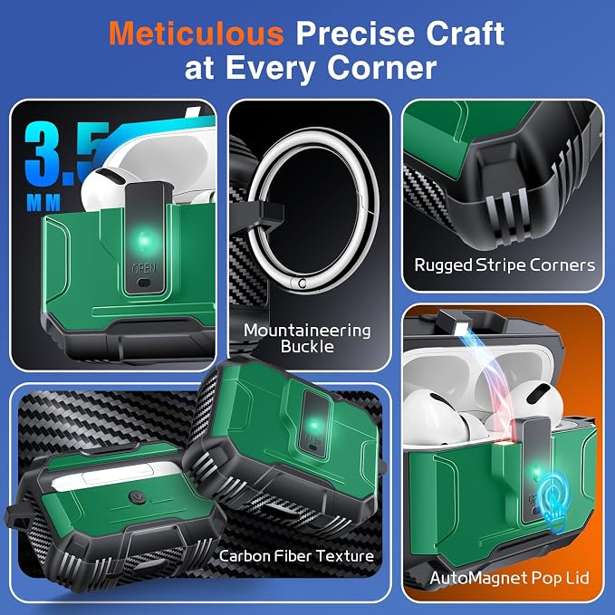 Armoured Heavy Duty for AirPods Pro3 Generation Case - Image 6