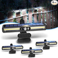 Clip On Solar Motion Lights Outdoor Waterproof, 4 Pack Motion Sensor Outdoor by SunlightEncounter
