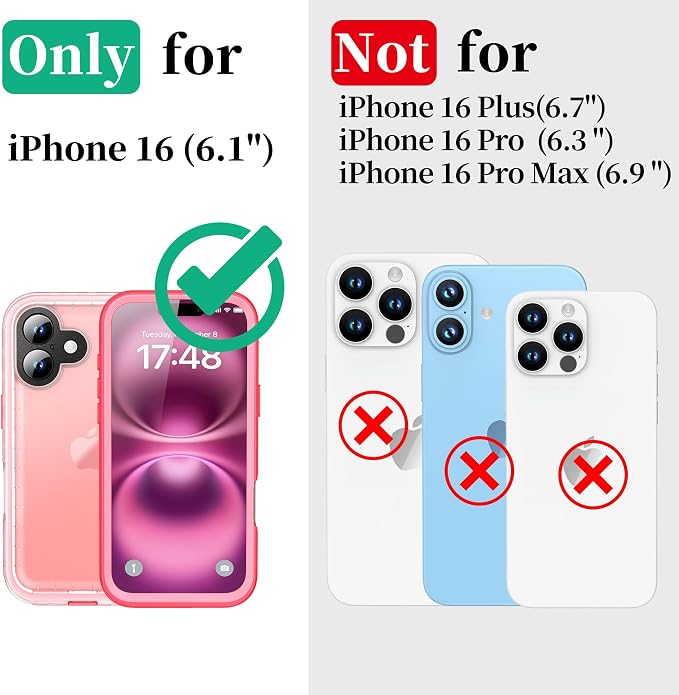 Cozycase for iPhone 16 Case Waterproof - Image 2
