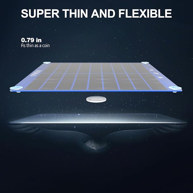 OYMSAE 30W Solar Car Battery Charger Portable 12V Trickle Battery Charger & - Image 5