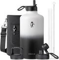 Coolflask 128 oz Gallon Water Bottle Insulated by Coolflask