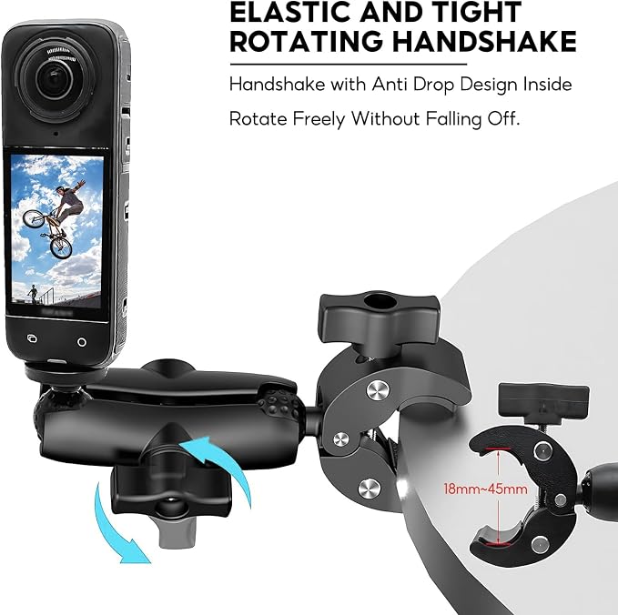 Reflex Camera 23 in 1 Motorcycle Action Camera Accessories Kit Compatible - Image 4
