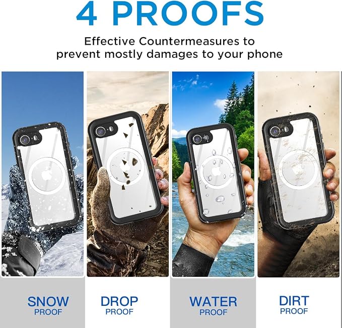 AICase for iPhone 17e/iPhone 16e Case Waterproof - Image 4