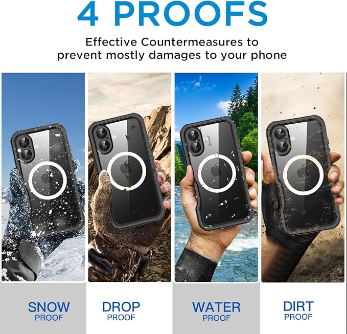 AICase Waterproof Case for iPhone 16 Plus - Image 3