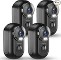 ZUMIMALL Security Cameras Wireless Outdoor, 4 Packs, 2K Cameras by ZUMIMALL