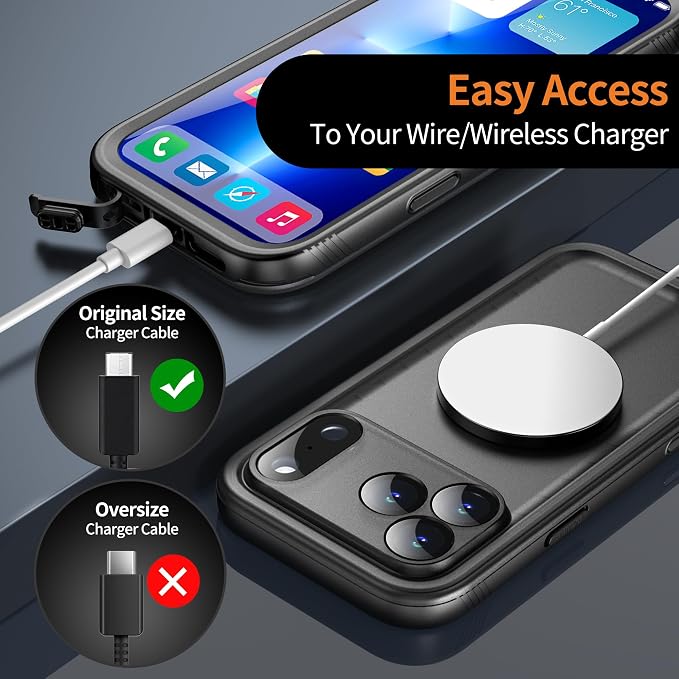 Cozycase TOP Waterproof Case for iPhone 17 Pro Max - Image 13