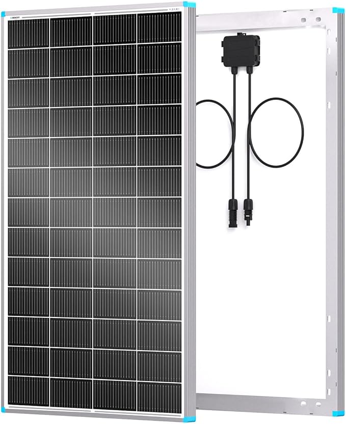 Renogy Solar Panels 200 Watt N-Type, 200W Solar Panel 16BB 25% High-Efficiency by RenogySolar