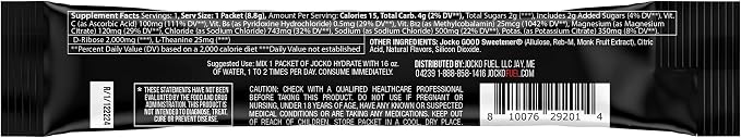 Jocko Fuel Hydrate Electrolytes Powder Packets Low Sugar - Image 5