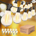 Outdoor String Lights 400FT Patio Lights by Tswayflort