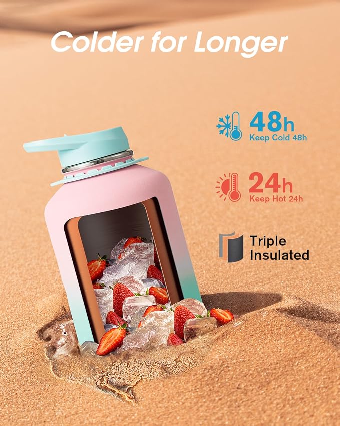 Coolflask Half Gallon Water Bottle - Image 2