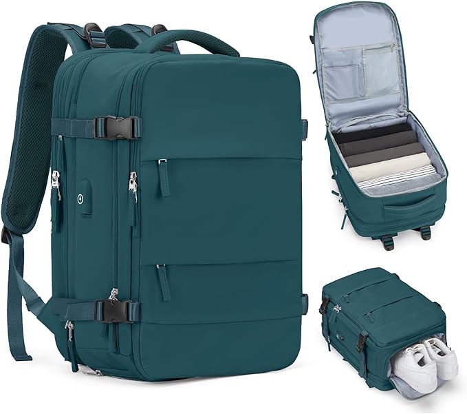 coofay Extra Large Backpack For Traveling On Airplane Carry On Backpack Flight by coofay