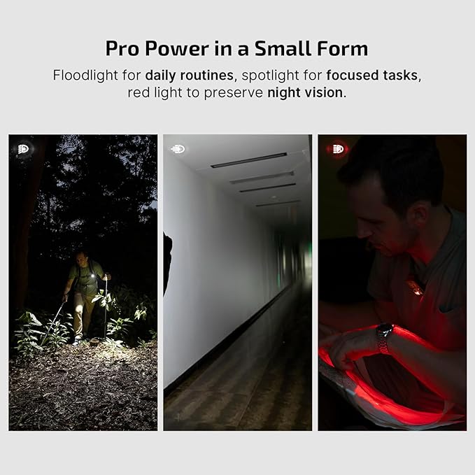 OLIGHT Oclip Pro EDC Flashlight Clip-on Light, Rechargeable 500 Lumens - Image 2