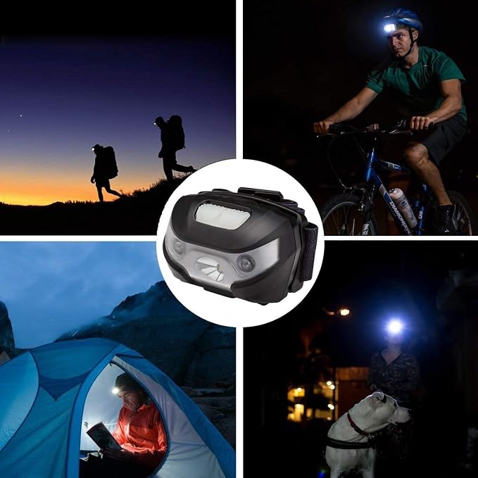 Lepro LED Headlamp Rechargeable 3 Packs - Image 8