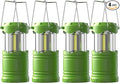 Lichamp LED Camping Lantern, 4 Pack Battery Powered Flashlight by Lichamp