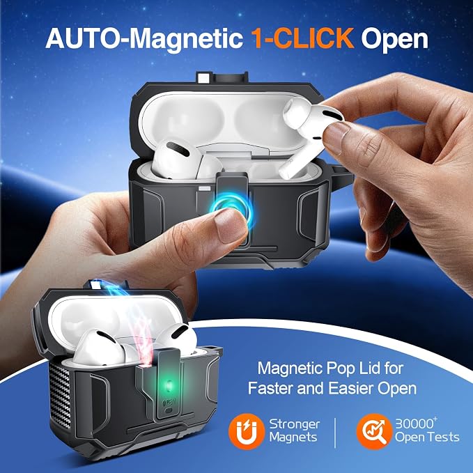 Armoured Heavy Duty for AirPods Pro3 Generation Case - Image 3
