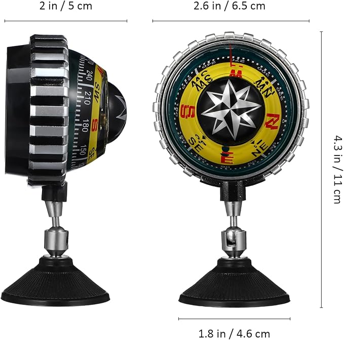 Milisten Dashboard Compass Ball - Image 2