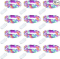 Brightown 12 Pack Multi-Color Fairy Lights Battery Operated - 7ft 20 LED by Brightown