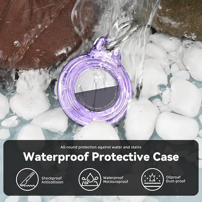 for Apple AirTag 2nd & 1st Gen, Waterproof Case - Image 4