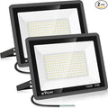XYCN 150W LED Flood Light Outdoor, 2 Pack 15500LM Super Bright Security Light by XYCN