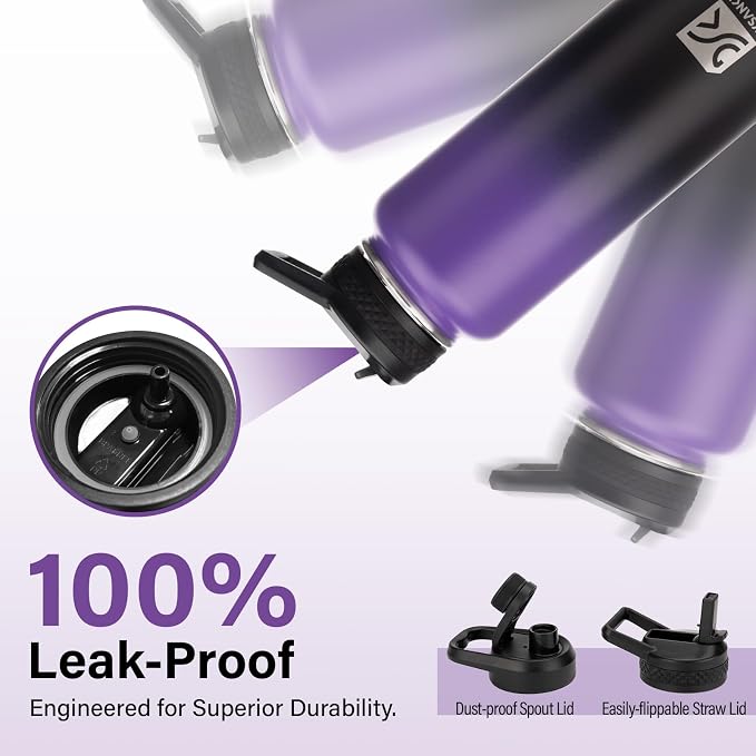 DYSANKY Insulated Water Bottle | Thickened Stainless Steel Vacuum Metal | - Image 5