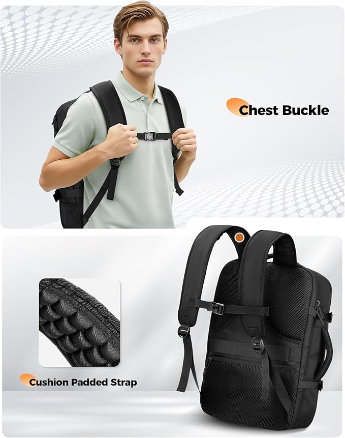 MATEIN Spirit Airlines Personal Item Backpack 18x14x8 - Image 6