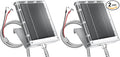 POWOXI 12V Solar Panel for Deer Feeder: 1.7W Waterproof Solar Battery Charger by POWOXI