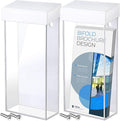 Remerry Acrylic Outdoor Brochure Holder 4 x 9 Inch Waterproof Wall Mount by Remerry