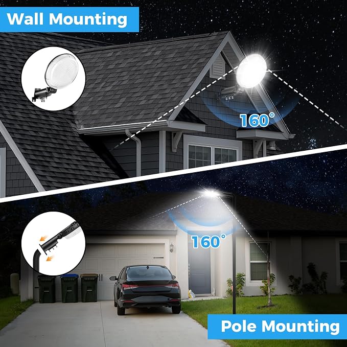 LED Barn Light 150W 21000LM Dusk to Dawn Outdoor Lighting, 6500K Daylight Yard - Image 7