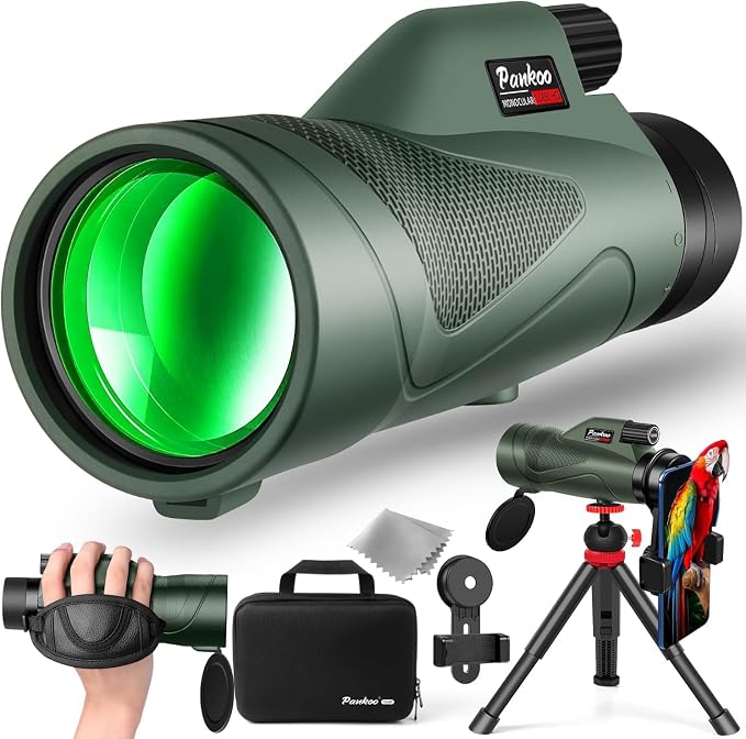 Pankoo 12x60 HD Monocular Telescope by Pankoo-UltimateView