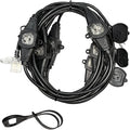 25FT Power Extension Cord 3 Prong, 16 Gauge SJTW 5-15R Cable Male Plug to by oviitech