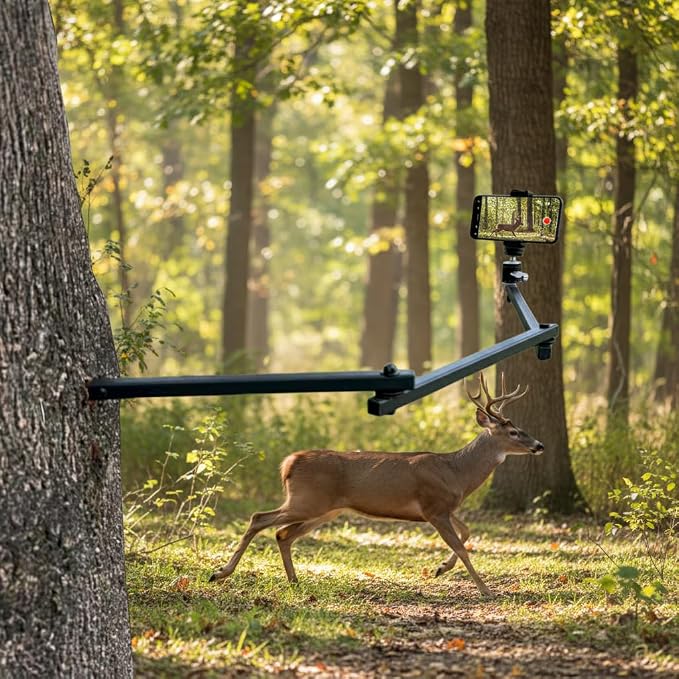 Tree Stand Phone Mount for Hunting, Treestand Phone Holder for Self Filming - Image 4