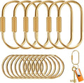 Muitcdo Brass Key Rings Bulk, Key Chain Organizer Holder by MuitcdoDirect-BestChoice