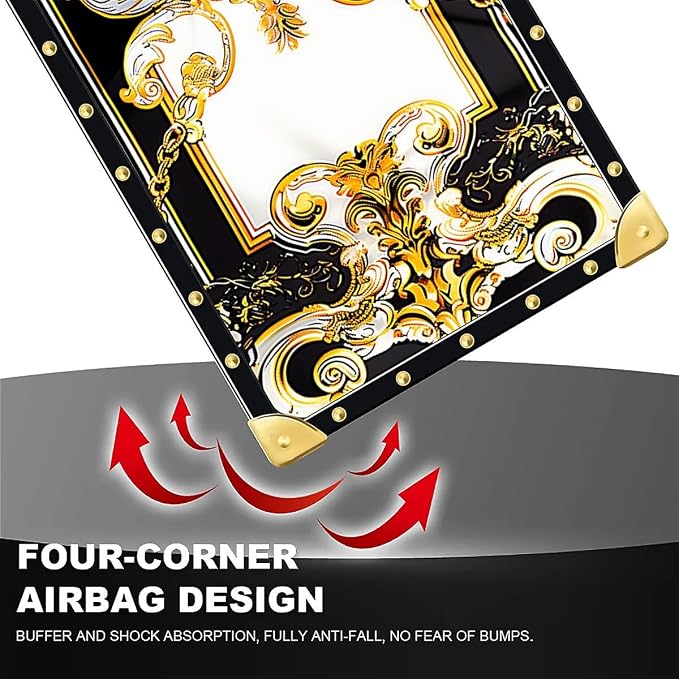 for iPhone 17 Case Luxury Golden Decoration - Image 6