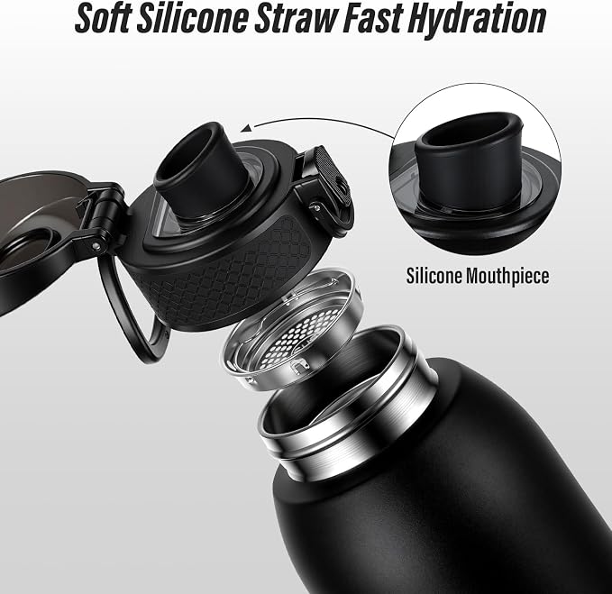 Insulated Water Bottle 24 oz - Image 4
