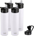 HASLE OUTFITTERS Insulated Water Bottle 22 oz Double Wall Stainless Steel Water by HASLEOUTFITTERS