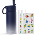 Kids Water Bottle, 16oz Kids Water Bottle by Gonfoam