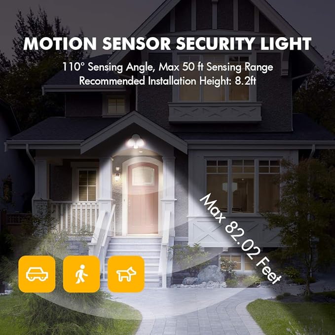 LUTEC P6221W-PIR24 2000 Lumen 18 Watt 26 LED Motion Activated Integrated - Image 2