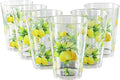 Calypso Basics Fresh Lemons, by Reston Lloyd, 8oz Acrylic Juice Drinkware by RestonLloyd